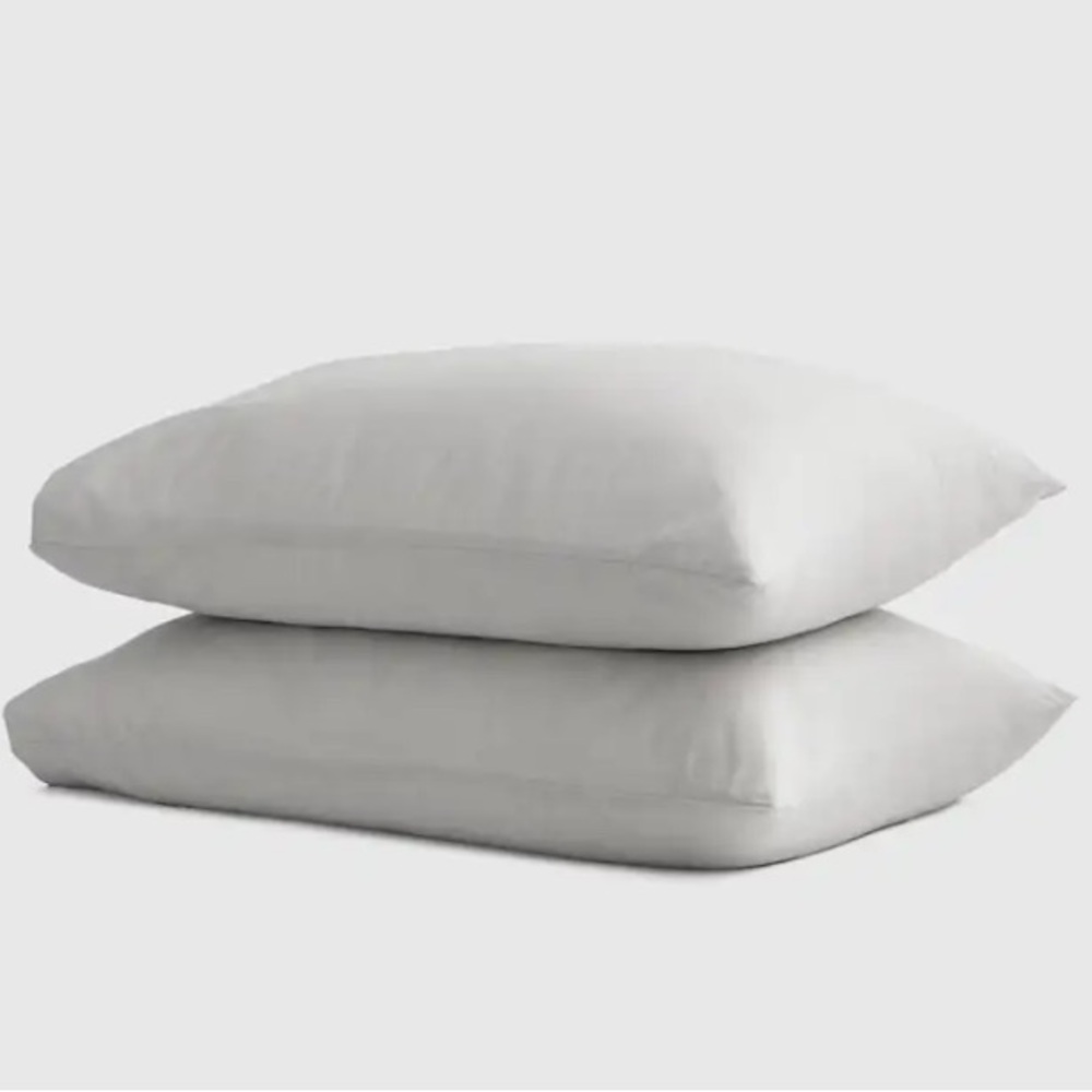 Quince Mongolian Cashmere Cotton
Pillowcase Set Standard Grey